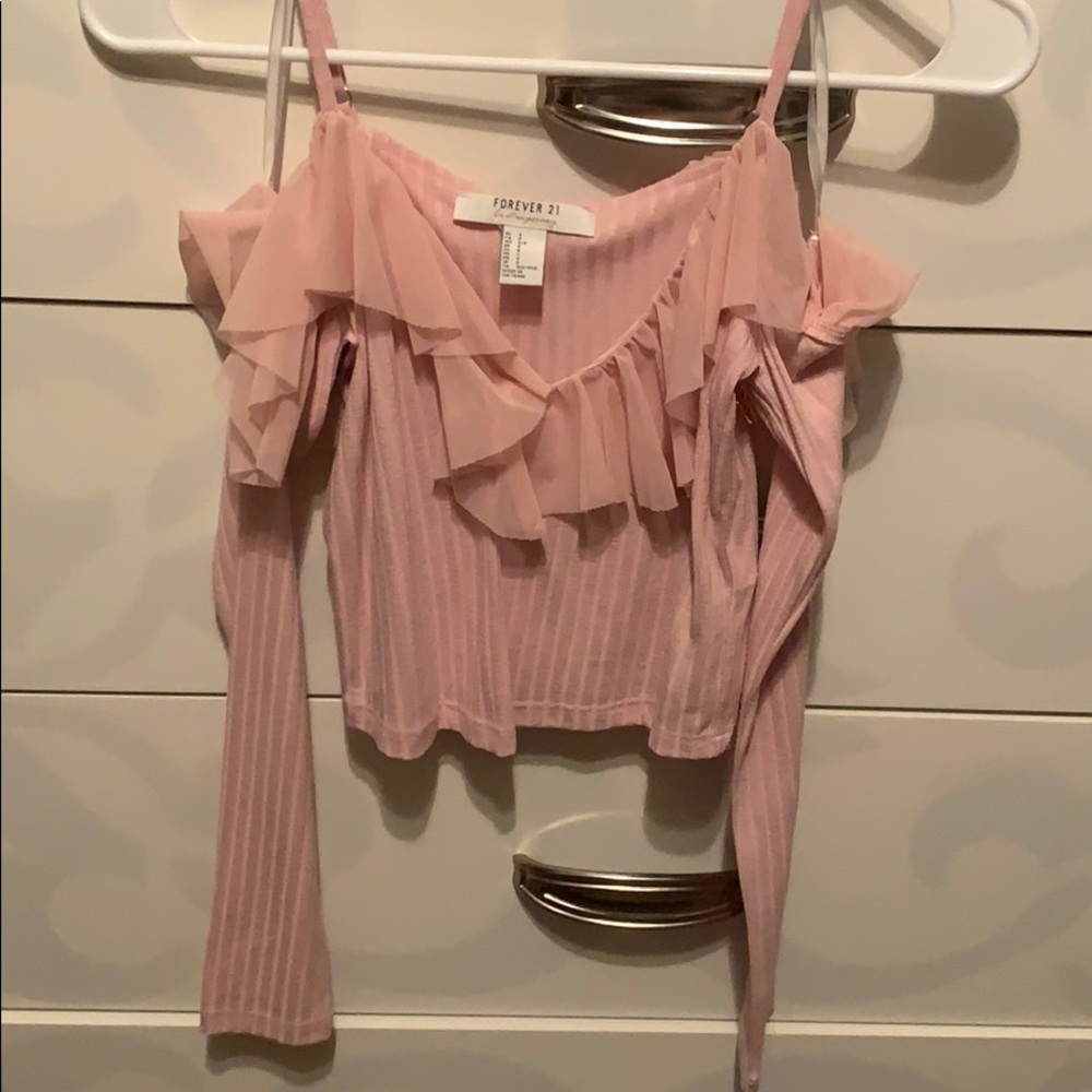 Blush Crop Top